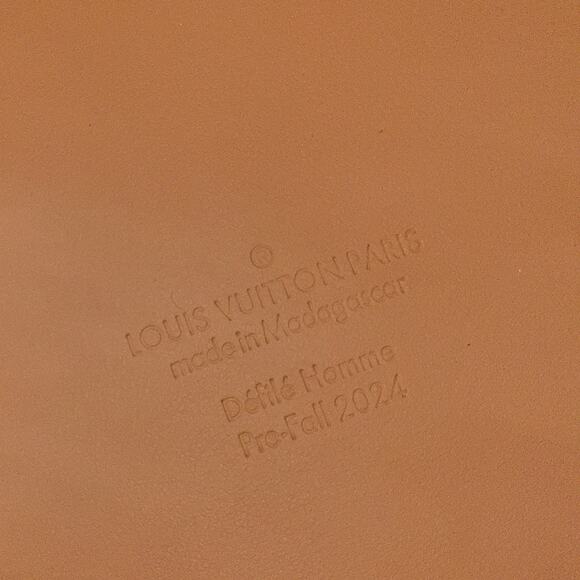 LOUIS VUITTON Summer Shopper Tote MM Natural Woven Raffia w/ Pochette - Picture 9 of 16